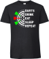 Mobile Preview: Darts Drink Eat Sleep Repeat T-Shirt Unisex